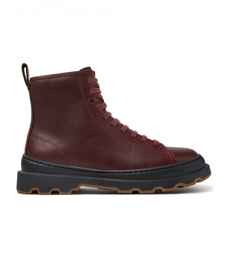 Camper - Brutus+ K400816-011 Burgundy Leather Camper - Brutus+ K400816-011 Burgundy Leather