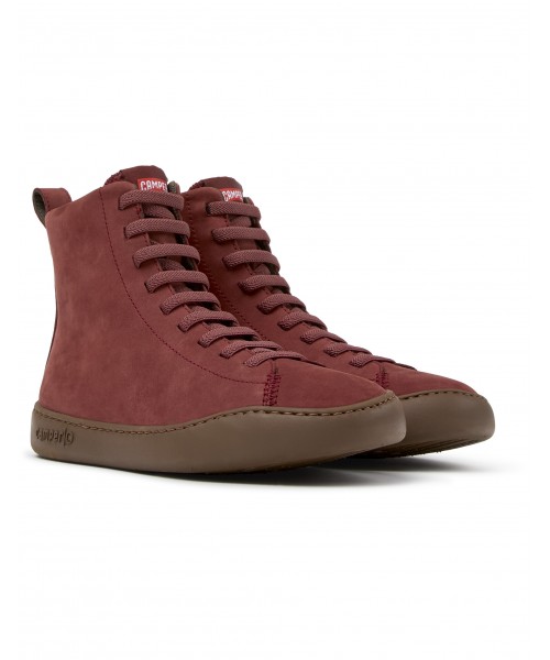 Camper - Peu Touring K400817-004 Burgundy Nubuck