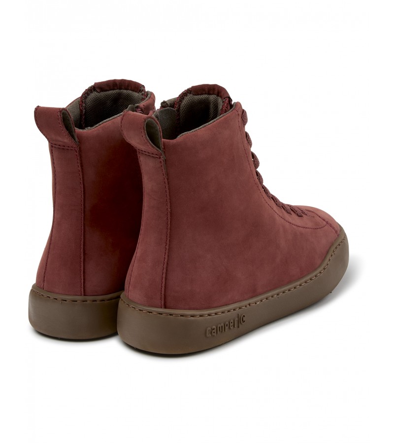 Camper - Peu Touring K400817-004 Burgundy Nubuck