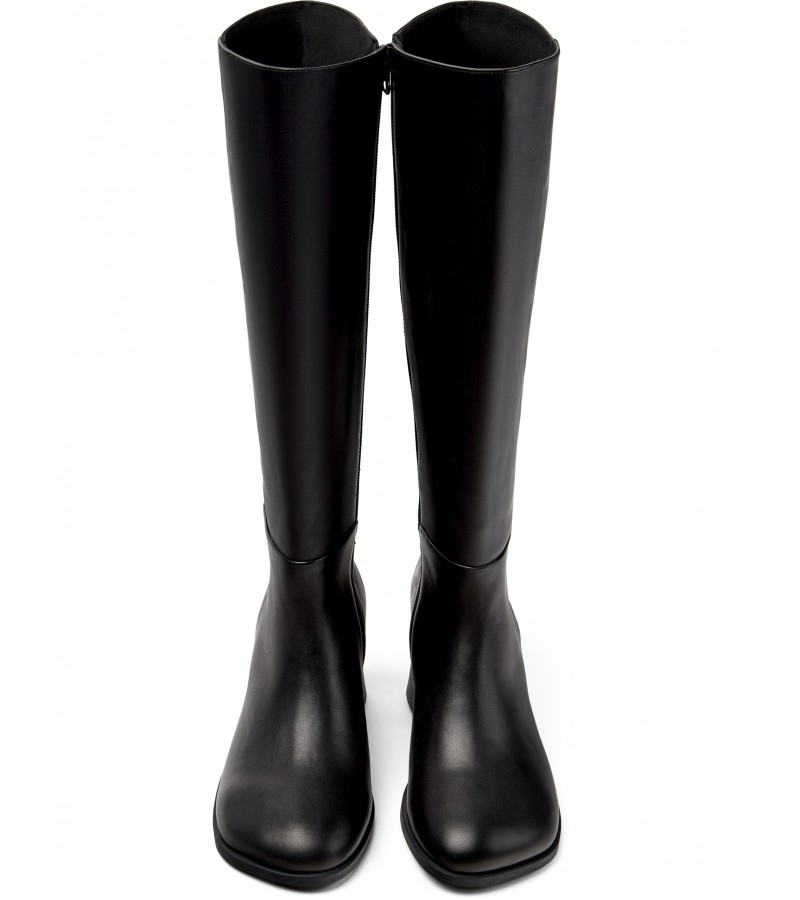 Camper - Kora K400835-001 Black Leather Camper - Kora K400835-001 Black Leather