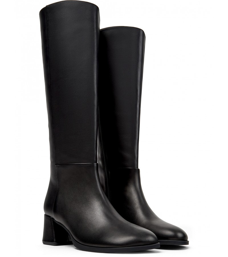 Camper - Kora K400835-001 Black Leather Camper - Kora K400835-001 Black Leather