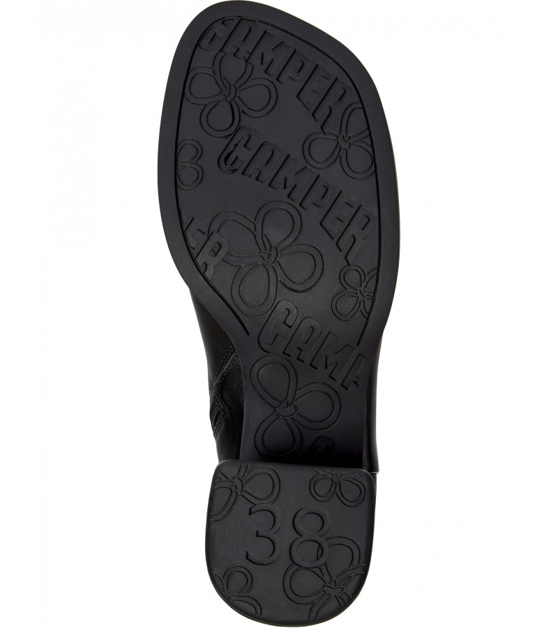 Camper - Kora K400835-001 Black Leather Camper - Kora K400835-001 Black Leather
