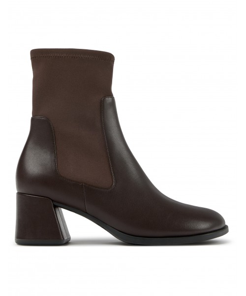 Camper - Kora K400836-003 Brown Leather/Textile