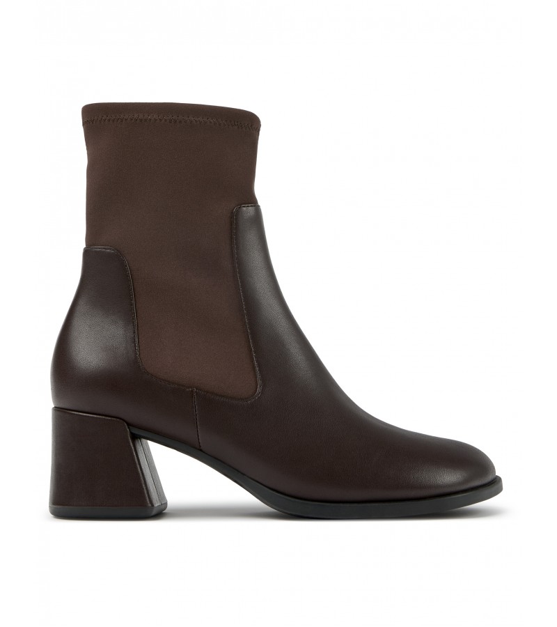 Camper - Kora K400836-003 Brown Leather/Textile