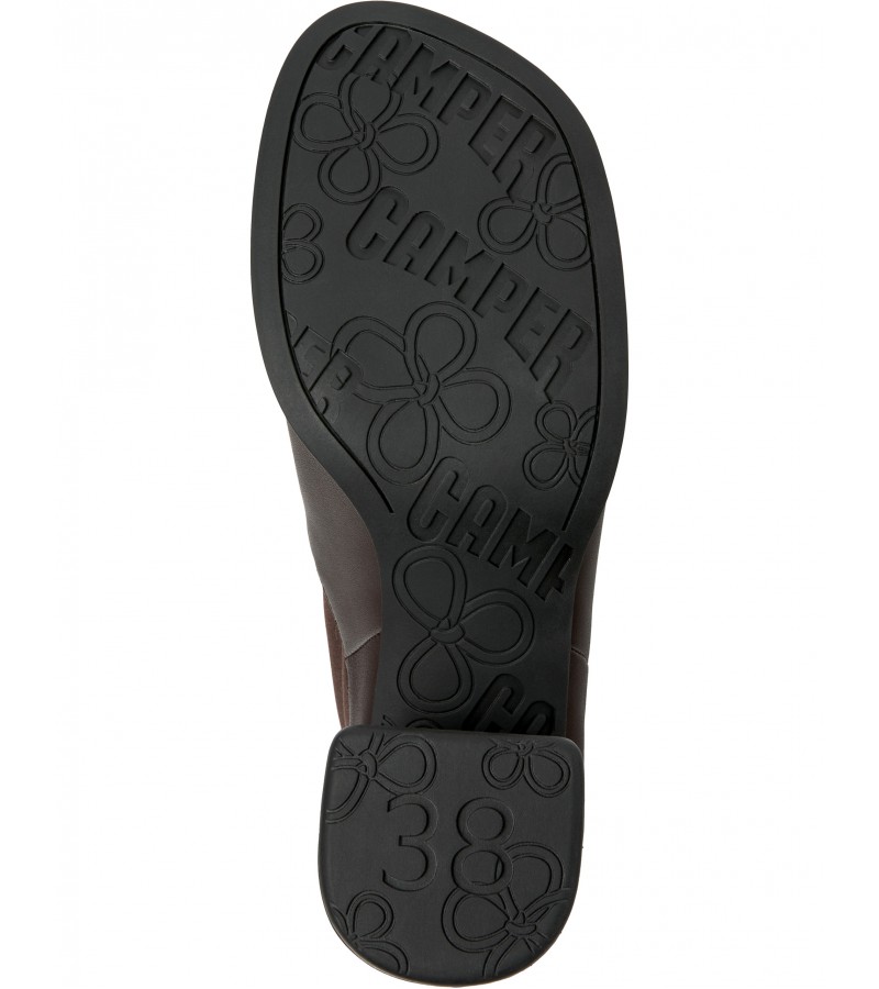 Camper - Kora K400836-003 Brown Leather/Textile