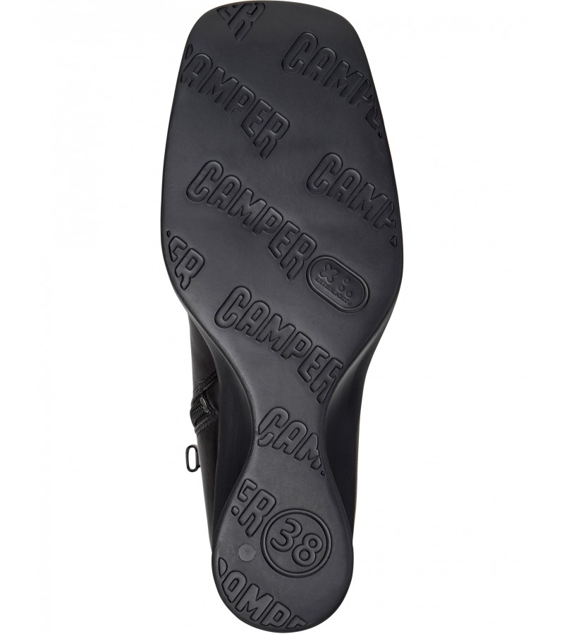 Camper - Louise K400838-001 Black Leather Camper - Louise K400838-001 Black Leather