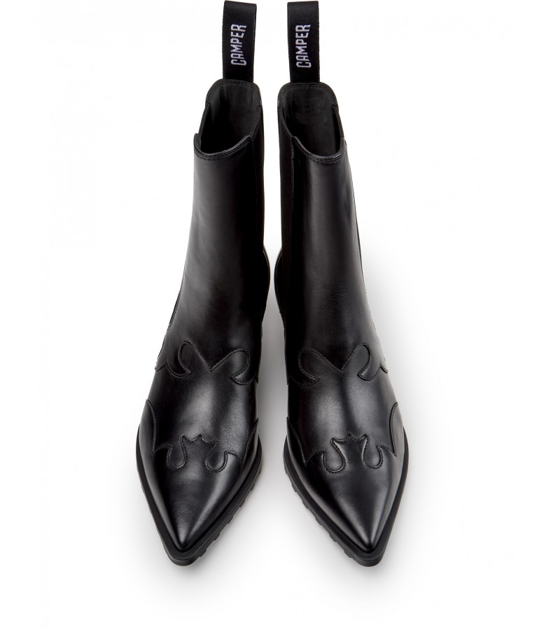 Camper - Anita K400840-001 Black Leather