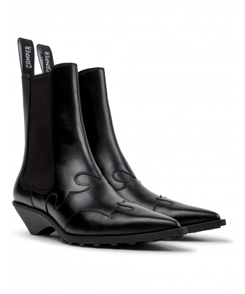 Camper - Anita K400840-001 Black Leather