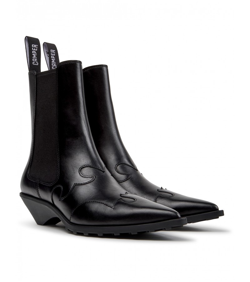 Camper - Anita K400840-001 Black Leather