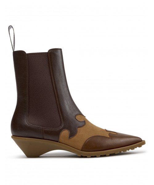 Camper - Anita K400840-002 Brown Leather/Nubuck