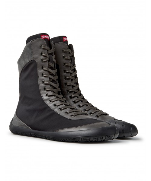 Camper - Peu Path+ K400862-002 Black Textile/Leather