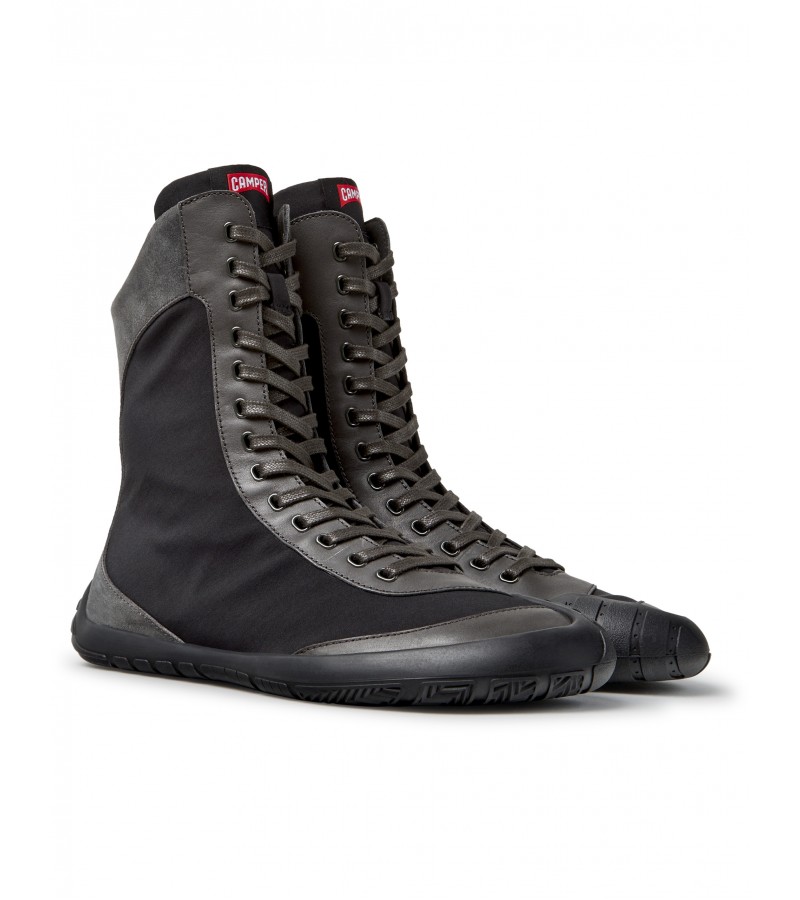 Camper - Peu Path+ K400862-002 Black Textile/Leather Camper - Peu Path+ K400862-002 Black Textile/Leather