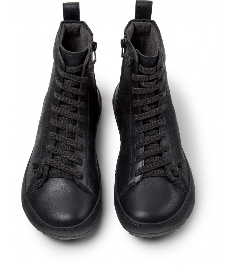 Camper - Peu Serra K400870-001 Black Leather Camper - Peu Serra K400870-001 Black Leather
