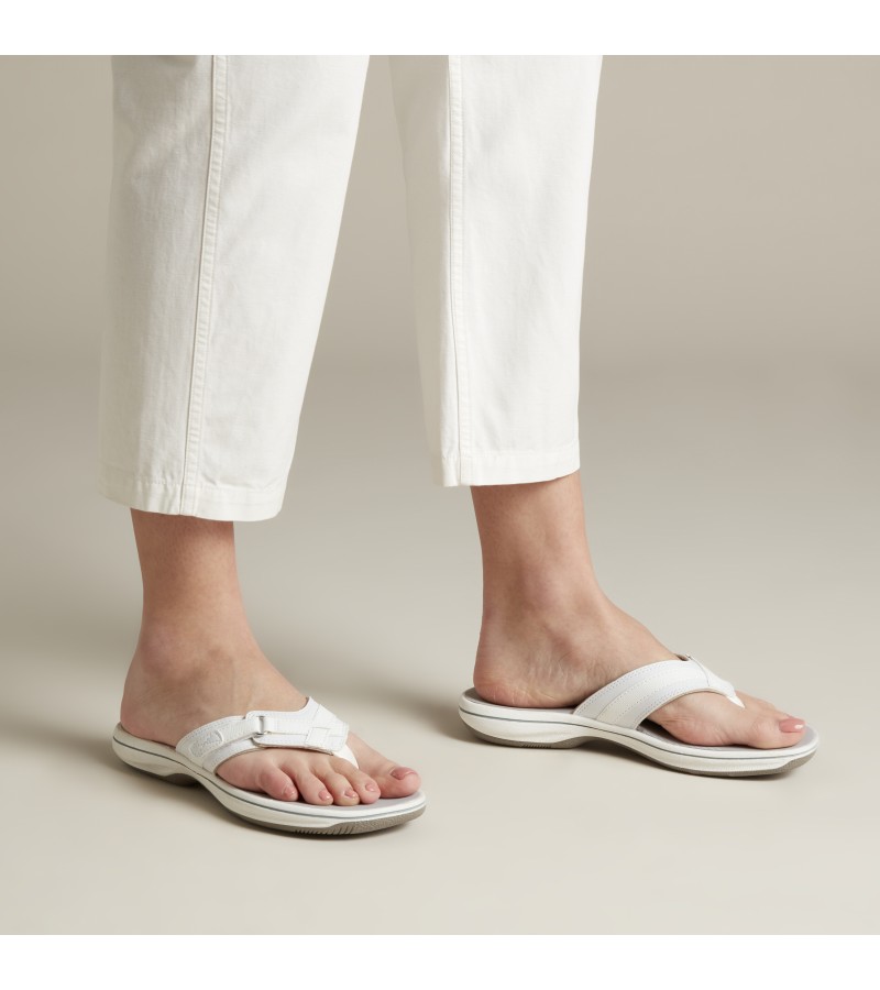 Clarks - Brinkley Sea White