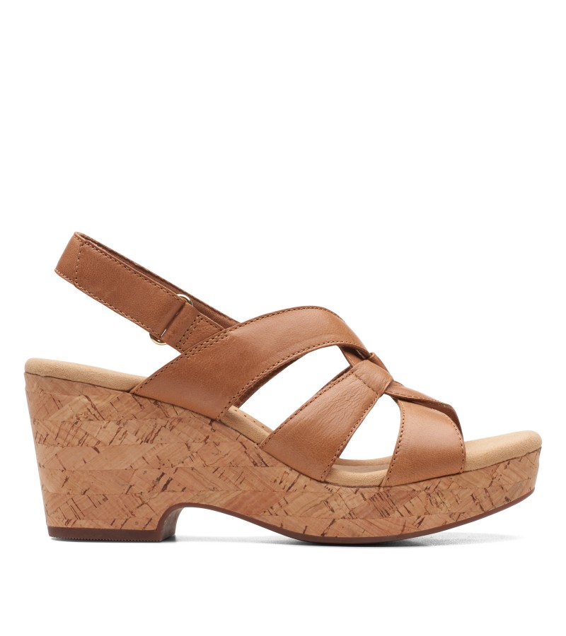 Clarks - Giselle Beach Tan Leather