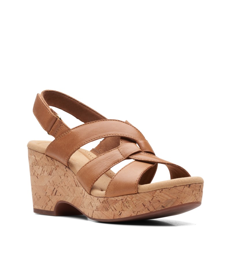 Clarks - Giselle Beach Tan Leather