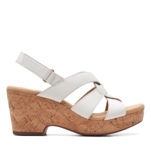 Clarks - Giselle Beach White Leather