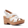 Clarks - Giselle Beach White Leather