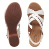 Clarks - Giselle Beach White Leather