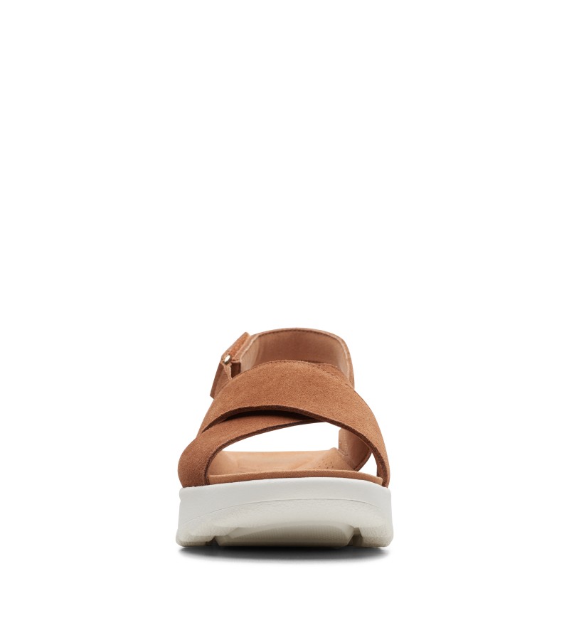 Clarks - DashLite Wish Dark Tan Suede