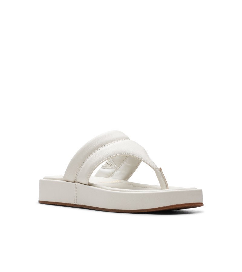 Clarks - Alda Walk Off White Leather