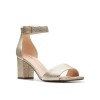 Clarks - Deva Mae Champagne Leather