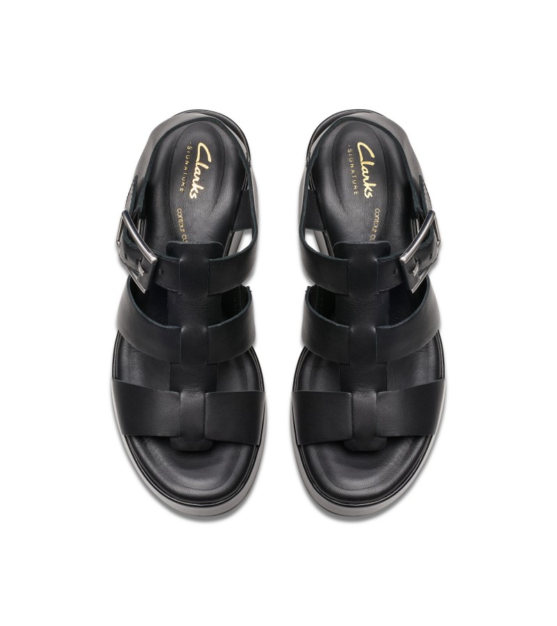 Clarks - Manon Cove Black Leather