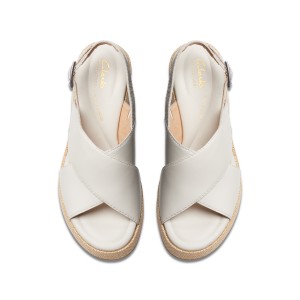 Clarks - Manon Wish Off White Leather
