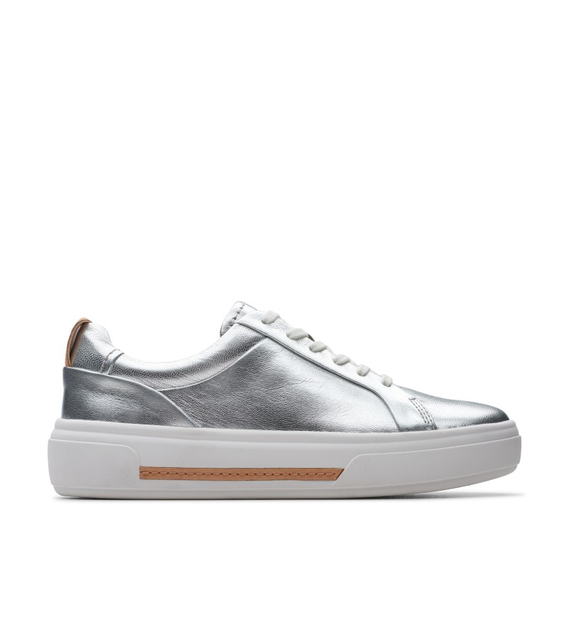 Clarks - Hollyhock Walk Silver Leather