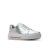 Clarks - Hollyhock Walk Silver Leather