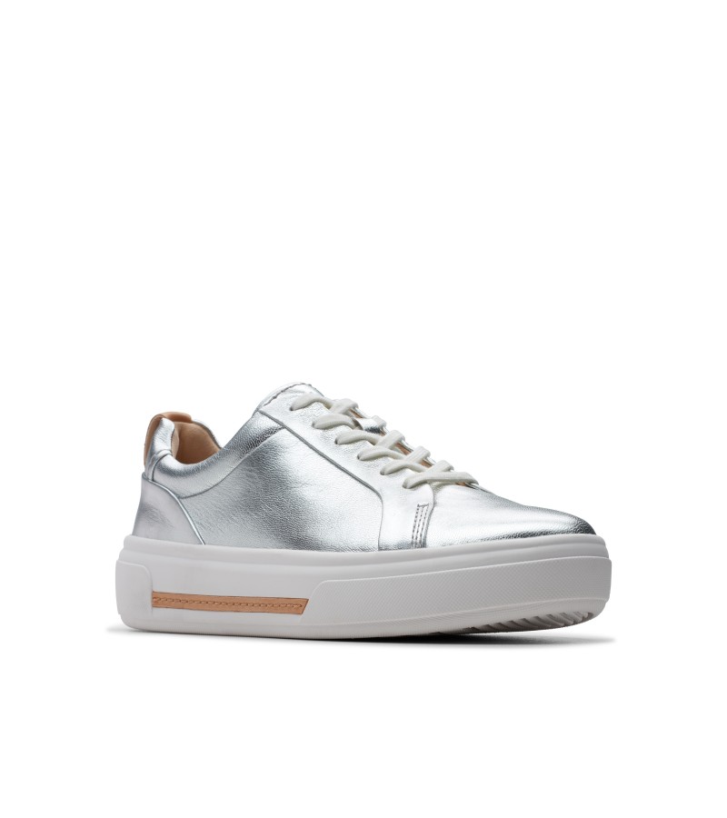 Clarks - Hollyhock Walk Silver Leather