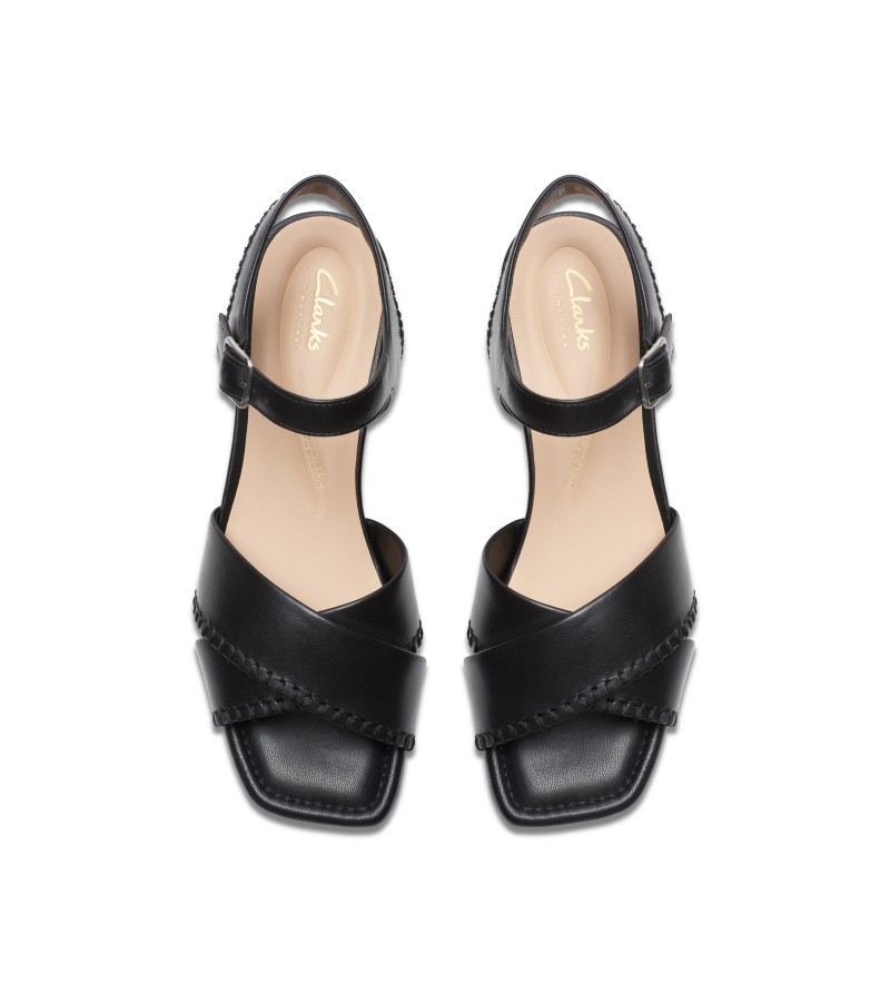 Clarks - Serina35 Cross Black Leather