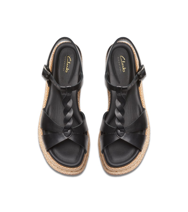 Clarks - Kimmei Twist Black Leather