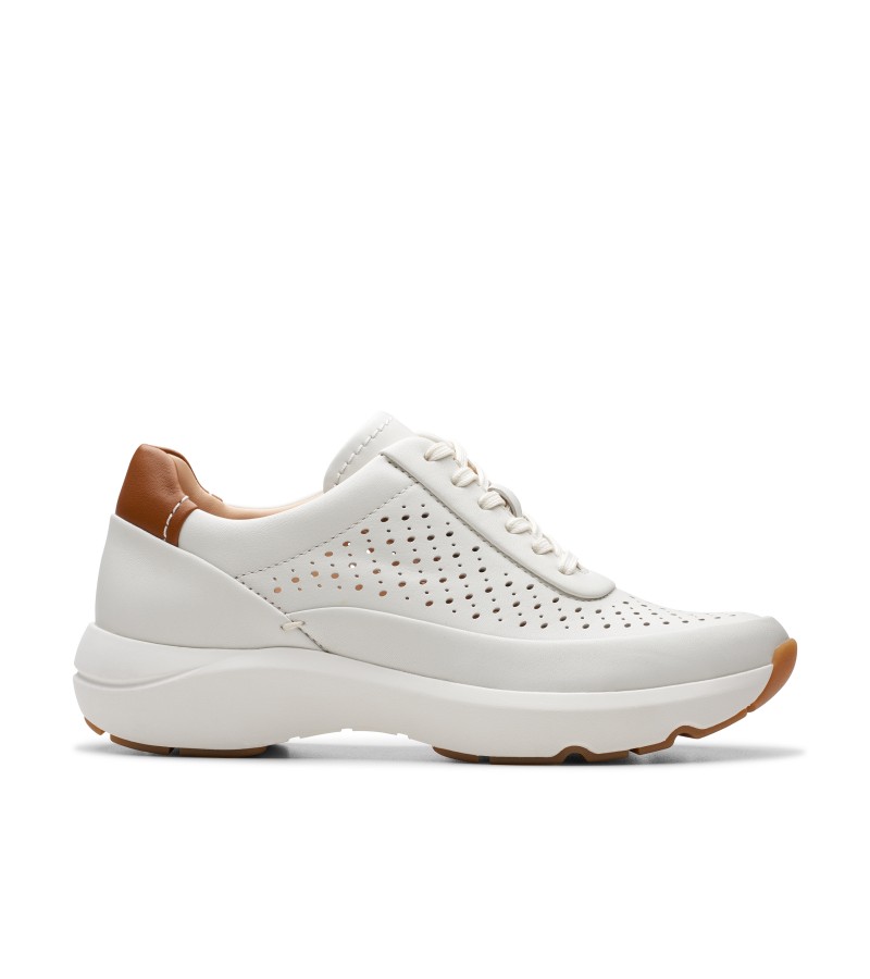 Clarks - Tivoli Grace Off White Leather