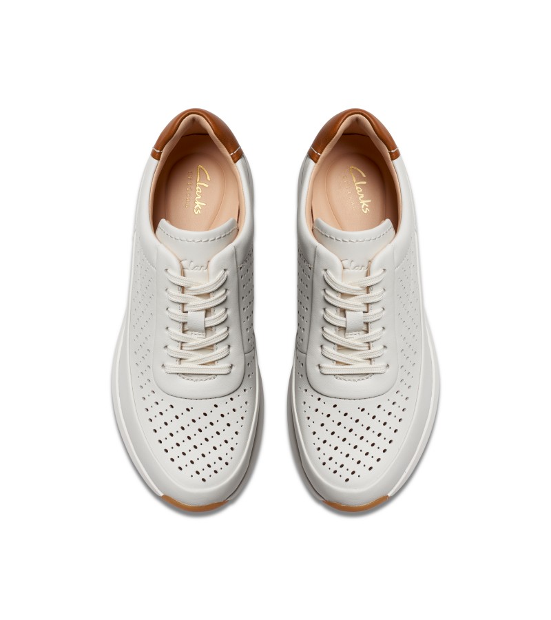 Clarks - Tivoli Grace Off White Leather