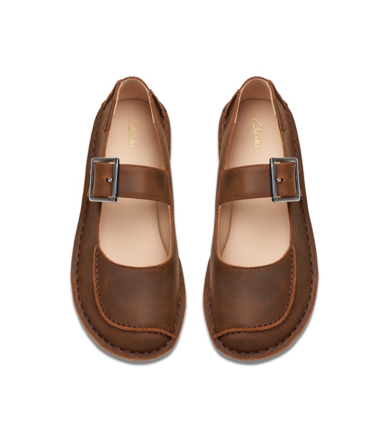 Clarks - Funny Bar Beeswax Leather