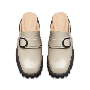 Clarks - Stayso Free Ivory Leather