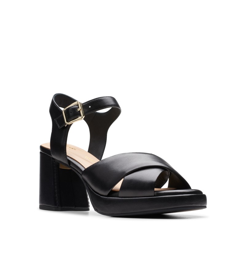 Clarks - Ritzy75 Rae Black Leather
