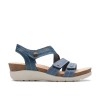 Clarks - Calenne Clara Blue Combi