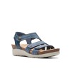 Clarks - Calenne Clara Blue Combi