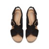 Clarks - Giselle Dove Black Nubuck