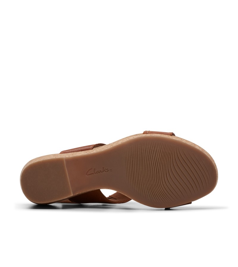 Clarks - Giselle Style Tan Leather