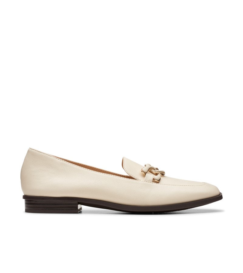 Clarks - Sarafyna Rae Ivory Leather