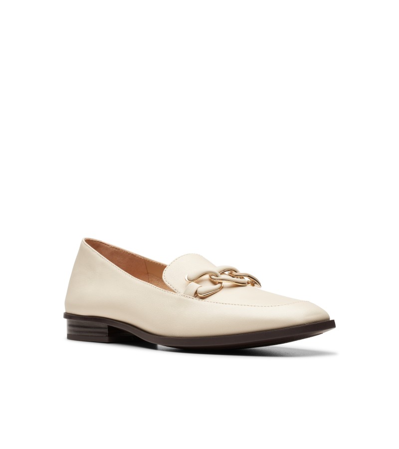 Clarks - Sarafyna Rae Ivory Leather