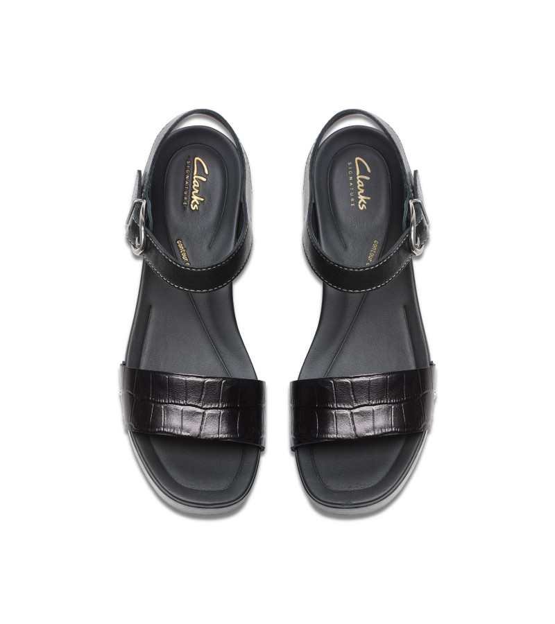 Clarks - Sivanne Bay Black Interest Leather