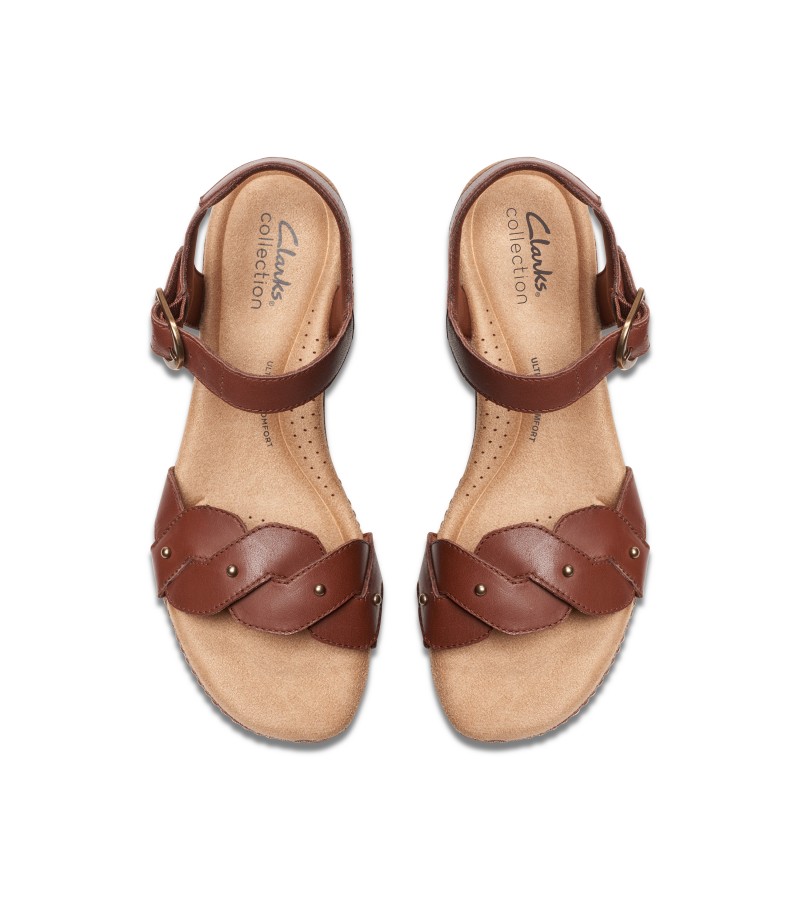 Clarks - Seannah Way British Tan Leather