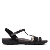 Clarks - Amanda Tealite Black Nubuck