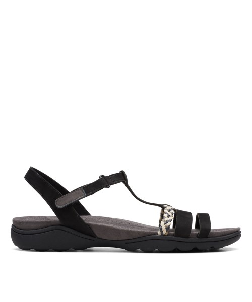 Clarks - Amanda Tealite Black Nubuck Clarks - Amanda Tealite Black Nubuck