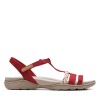 Clarks - Amanda Tealite Red Nubuck