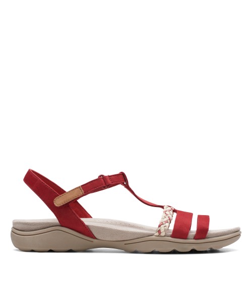 Clarks - Amanda Tealite Red Nubuck Clarks - Amanda Tealite Red Nubuck